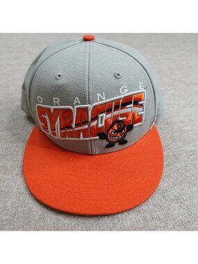 Syracuse Orange Hat Gray Forty Seven Snapback Embroidered Blockhead